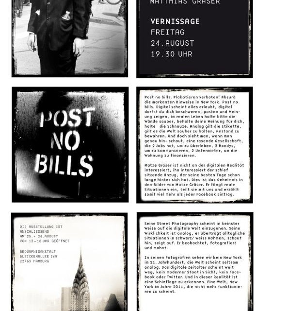 Matthias Gräser - Post No Bills