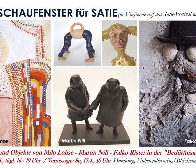 Schaufenster für Satie