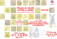 Hendrik Keller - Post-it-Ausstellung