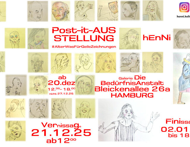 Hendrik Keller - Post-it-Ausstellung